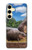 S4031 Baby Hippo Hippopotamus Family Case For Samsung Galaxy S24 FE