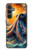 S4003 Oil Color Painting Giant Octopus Case For Samsung Galaxy S23 FE