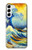 S4005 Oil Color Painting Great Waves Case For Samsung Galaxy S23 Plus