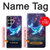 S3982 Dream Whale Colorful Nebula Case For Samsung Galaxy S23 Ultra