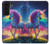 S3977 Colorful Unicorn Case For Samsung Galaxy S22