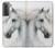 S4025 White Horse Painting Case For Samsung Galaxy S21 5G
