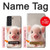 S3979 Cute Baby Pig Case For Samsung Galaxy S21 FE 5G S3979 Cute Baby Pig Case For Samsung Galaxy S21 FE 5G