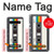 S4023 Vintage Rainbow Compact Cassette Case For Samsung Galaxy S10 5G