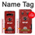 S4011 Red Guitar Analog Delay Graphic Case For Samsung Galaxy S10