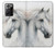 S4025 White Horse Painting Case For Samsung Galaxy Note 20 Ultra, Ultra 5G