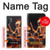 S3985 Fire Skull Drummer Case For Samsung Galaxy Note 10 Plus