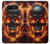 S3986 Fire Skull Case For Note 8 Samsung Galaxy Note8