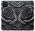 S3969 Black Rose Hard Brush Stroke Case For Samsung Galaxy A12