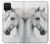S4025 White Horse Painting Case For Samsung Galaxy A12