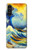 S4005 Oil Color Painting Great Waves Case For Samsung Galaxy A13 5G