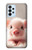 S3979 Cute Baby Pig Case For Samsung Galaxy A23