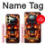 S3986 Fire Skull Case For Samsung Galaxy A25 5G