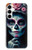 S3990 Girl Skull Steam Punk Gothic Case For Samsung Galaxy A35 5G
