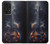 S3972 Burned Acoustic Guitar Graphic Case For Samsung Galaxy A53 5G