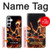 S3985 Fire Skull Drummer Case For Samsung Galaxy A55 5G