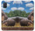 S4031 Baby Hippo Hippopotamus Family Case For Samsung Galaxy A51