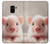S3979 Cute Baby Pig Case For Samsung Galaxy A8 (2018)