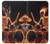 S3985 Fire Skull Drummer Case For Samsung Galaxy Xcover 5