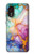 S4001 Multicolored Abstract Lilac Emerald Case For Samsung Galaxy Xcover 5