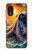 S4003 Oil Color Painting Giant Octopus Case For Samsung Galaxy Xcover 5