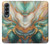 S3993 Green Marble Gold Veins Case For Samsung Galaxy Z Fold 4