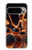 S3985 Fire Skull Drummer Case For Google Pixel 9 Pro