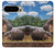 S4031 Baby Hippo Hippopotamus Family Case For Google Pixel 9 Pro