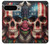 S4015 Skull American Flag Case For Google Pixel 9 Pro XL