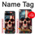 S4015 Skull American Flag Case For Google Pixel 8a