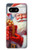 S4029 Xmas Smiling Santa Claus Gift Box Case For Google Pixel 8