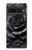 S3969 Black Rose Hard Brush Stroke Case For Google Pixel 7 Pro