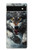S3965 Angry Wolf Running Case For Google Pixel 6a