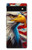 S3967 Bald Eagle American Flag Case For Google Pixel 6a