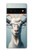 S3991 Goat Glasses Case For Google Pixel 6