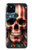 S4015 Skull American Flag Case For Google Pixel 5