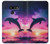 S3980 Dolphin Sunset Milky Way Case For LG G8 ThinQ