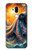 S4003 Oil Color Painting Giant Octopus Case For LG G7 ThinQ
