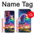 S3977 Colorful Unicorn Case For Motorola Moto G84