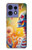 S3976 Colorful Skeleton Case For Motorola Edge 50 Pro