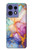 S4001 Multicolored Abstract Lilac Emerald Case For Motorola Edge 50 Pro