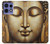 S4022 Vintage Buddha Face Golden Style Case For Motorola Edge 50 Pro