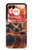 S3985 Fire Skull Drummer Case For Motorola Razr 50