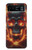 S3986 Fire Skull Case For Motorola Razr 40