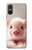 S3979 Cute Baby Pig Case For Sony Xperia 10 VI
