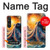 S4003 Oil Color Painting Giant Octopus Case For Sony Xperia 1 VI