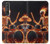 S3985 Fire Skull Drummer Case For Sony Xperia 1 III