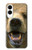 S0840 Grizzly Bear Face Case For Samsung Galaxy S25 Edge