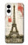 S2108 Eiffel Tower Paris Postcard Case For Samsung Galaxy S25 Edge