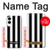S2297 Black and White Vertical Stripes Case For Samsung Galaxy S25 Edge
